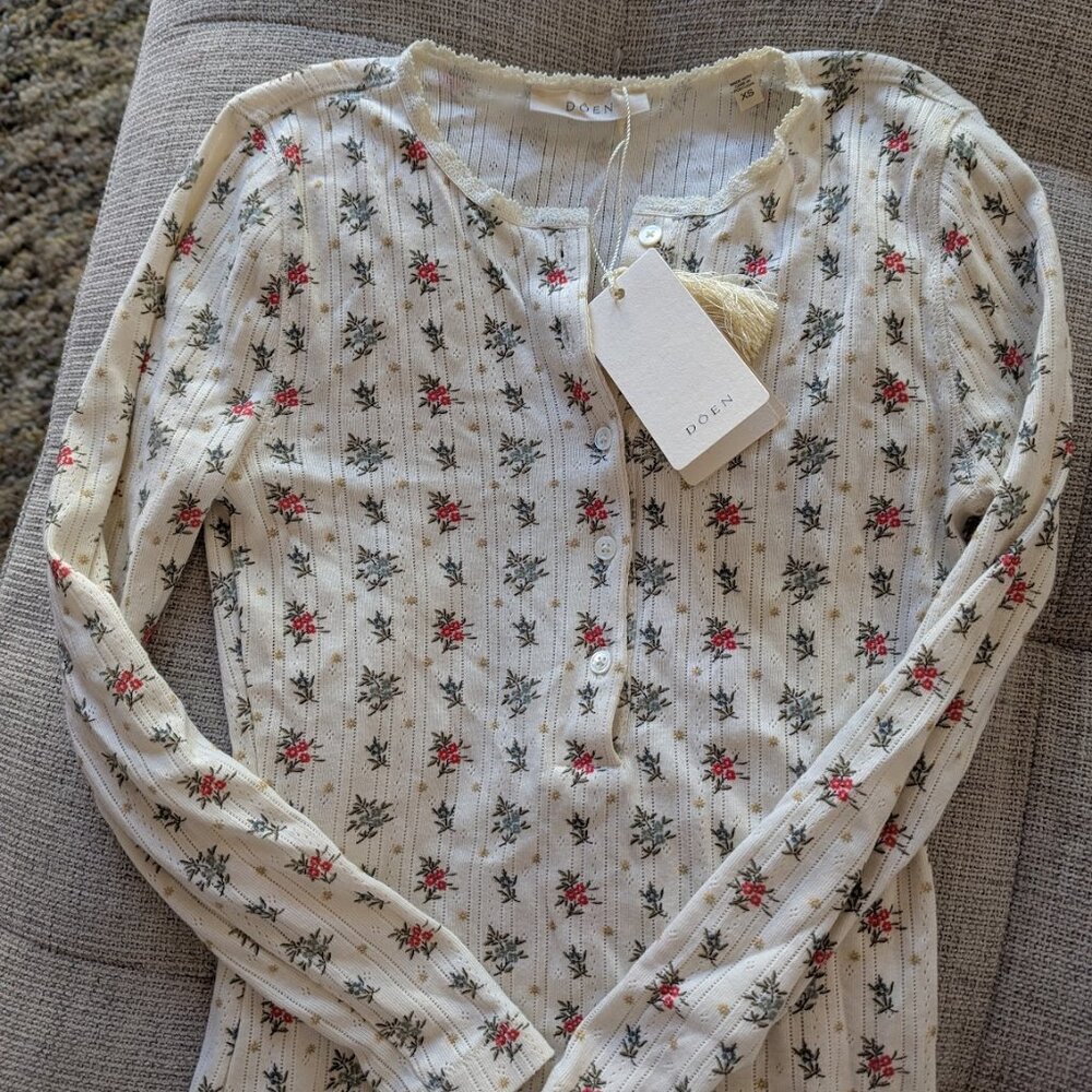 Doen Paola Henley Sz XS NWT